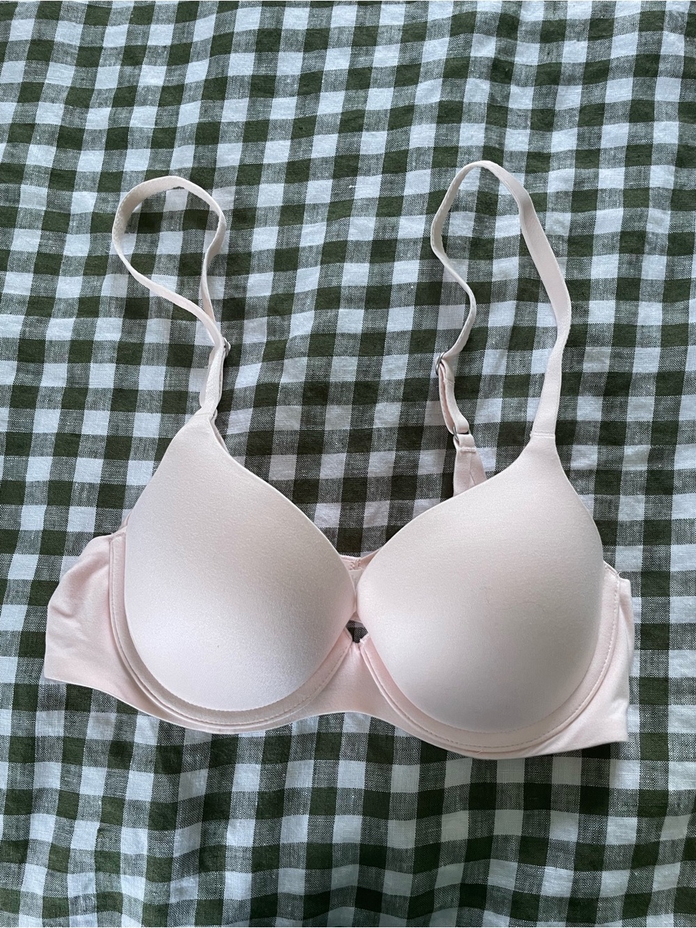 Light Pink T-Shirt Push-up Bra - Smooth Underwire Support